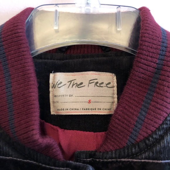 Free People Atlas Corduroy Military Bomber Jacket - Picture 10 of 12